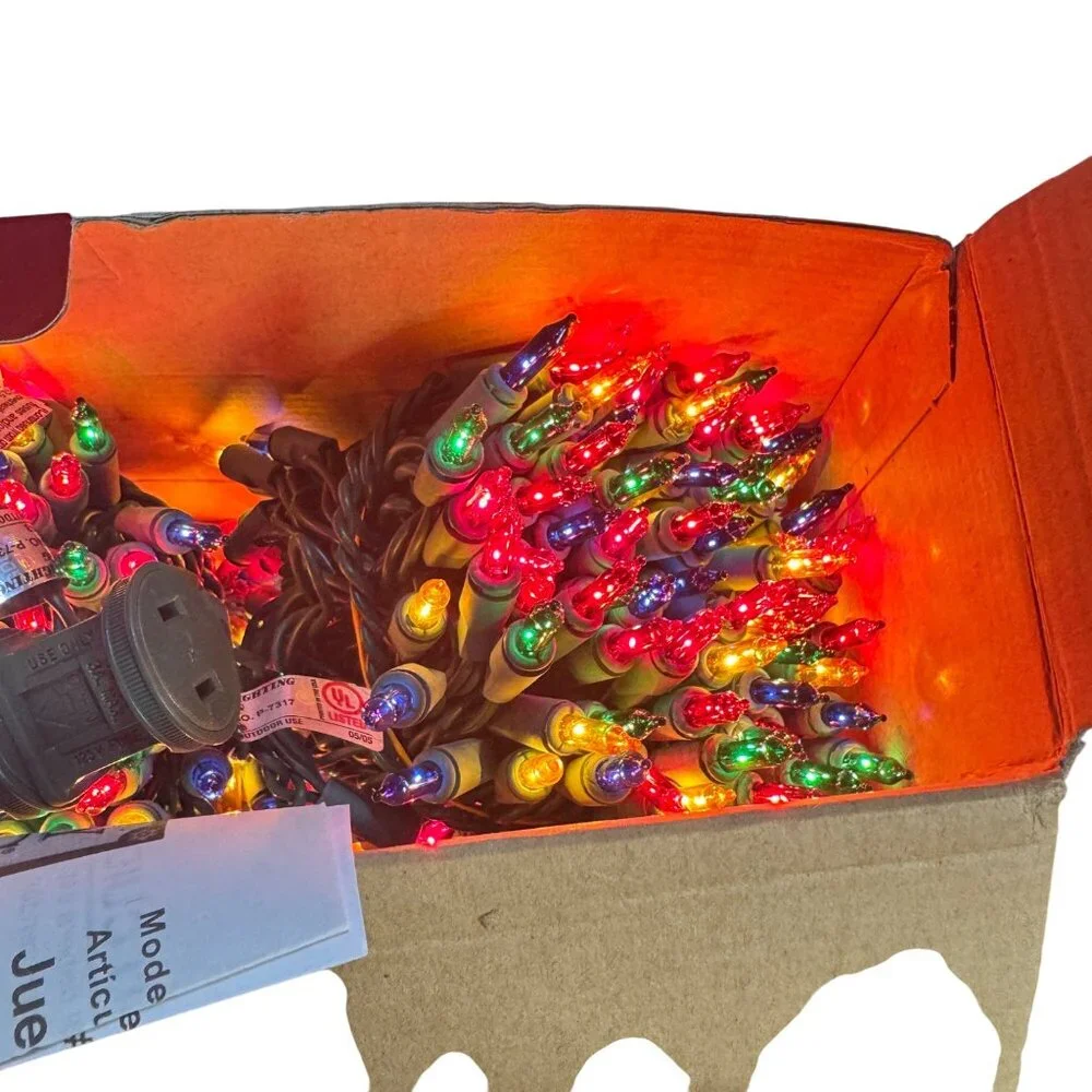 Holiday Living Set Of 3 150 Ct. Multi Lights Indoor/Outdoor Use